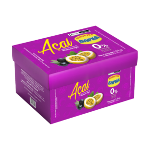 Cx 5 litros Duo Açaí + Maracujá