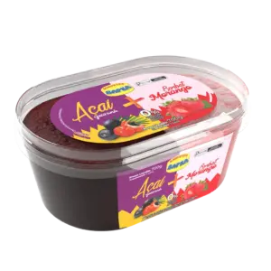 Açaí Guaraná com Sorbet Morango