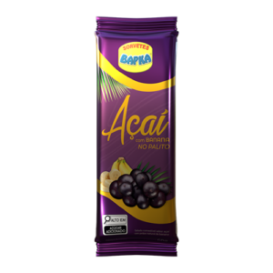 Picolé Açaí Banana