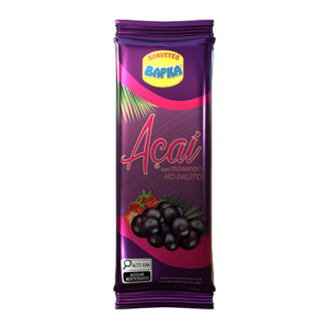 Picolé Açaí Morango