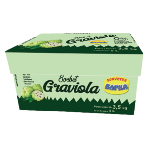 Cx 5 litros Sorbet Graviola